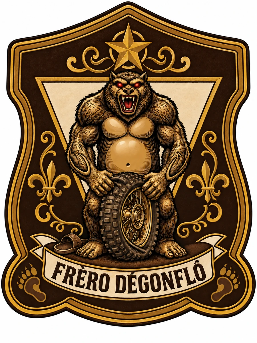 Écusson Frèro Dégonflô