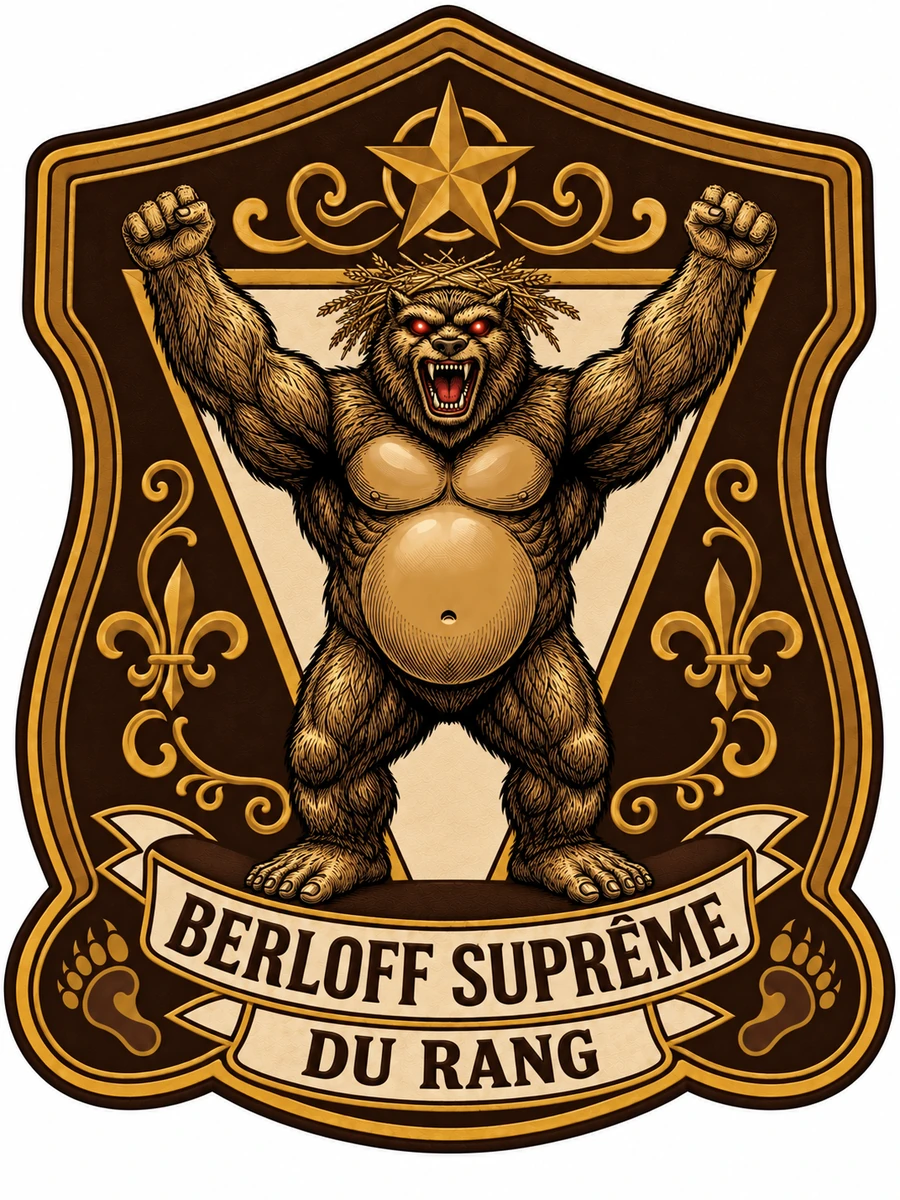 Écusson Berloff Suprême du Rang